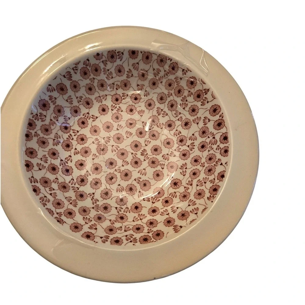 Vintage Myott Meakin Bayberry England Ironstone Bowls & Plates Set 6 Pc Floral